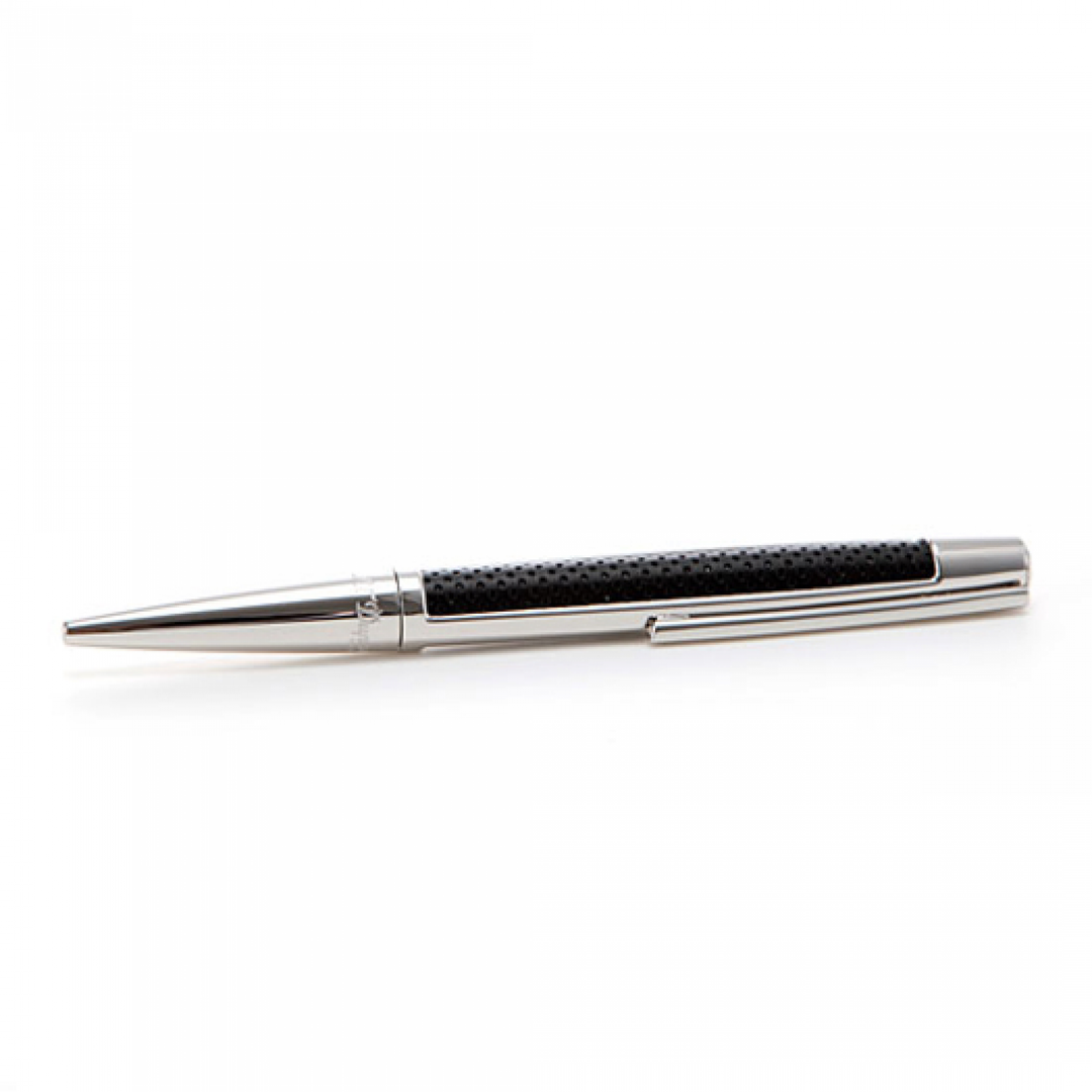 S.T. Dupont Défi Ballpoint Pen - Black Leather