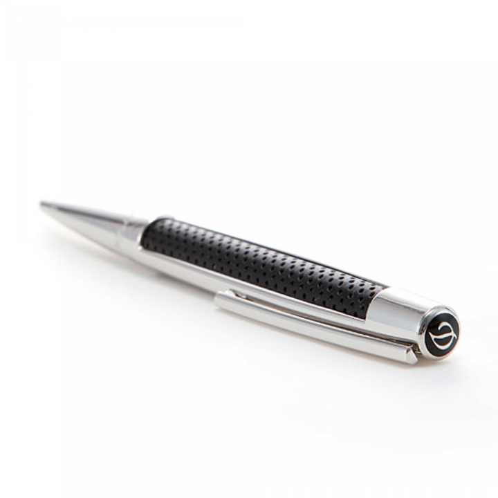 S.T. Dupont Défi Ballpoint Pen - Black Leather