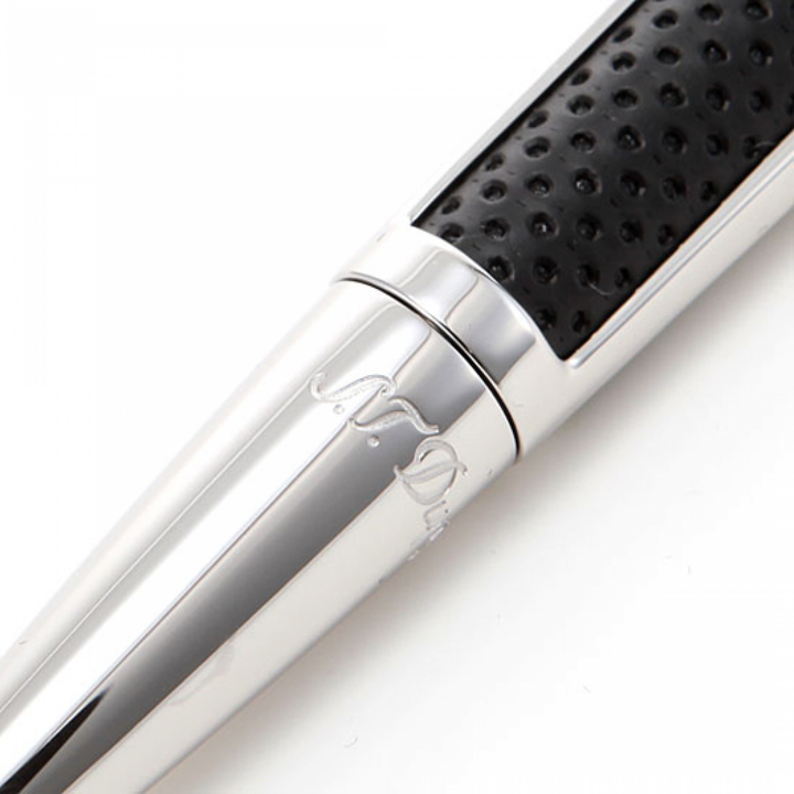S.T. Dupont Défi Ballpoint Pen - Black Leather