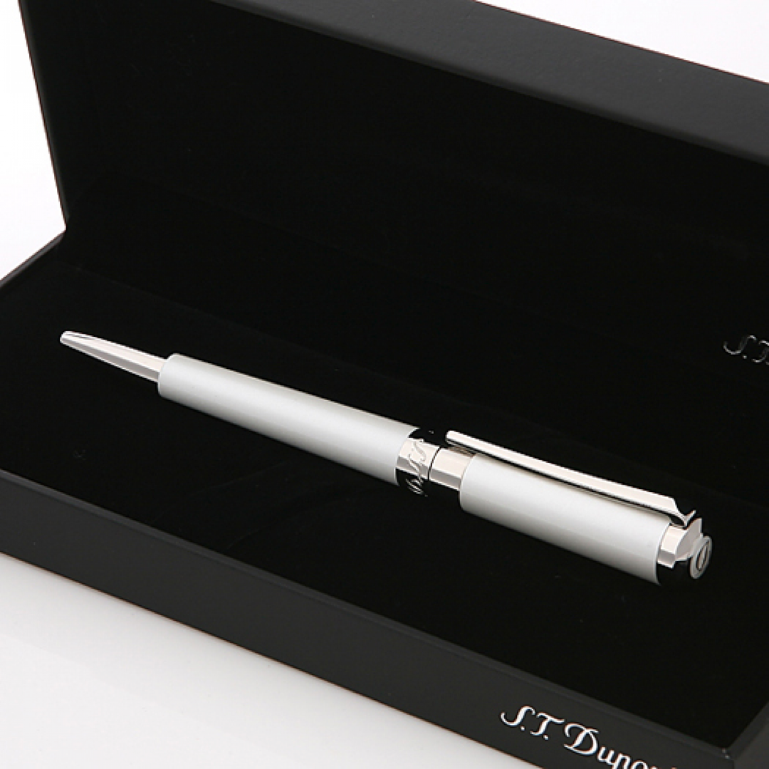 S.T. Dupont Liberté Ballpoint Pen - Pearly White