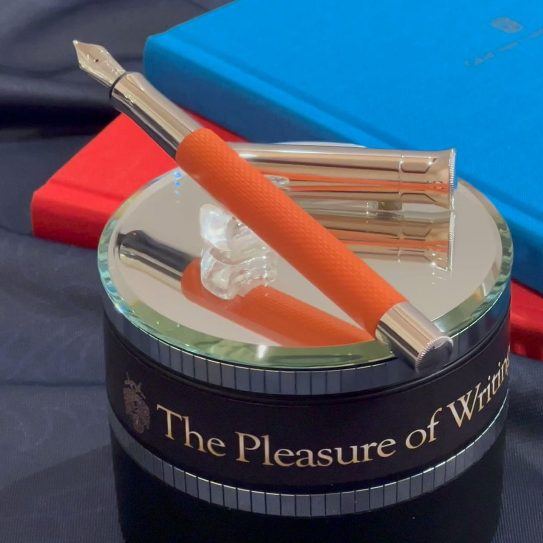 Graf von Faber-Castell Guilloche Burned Orange Fountain Pen