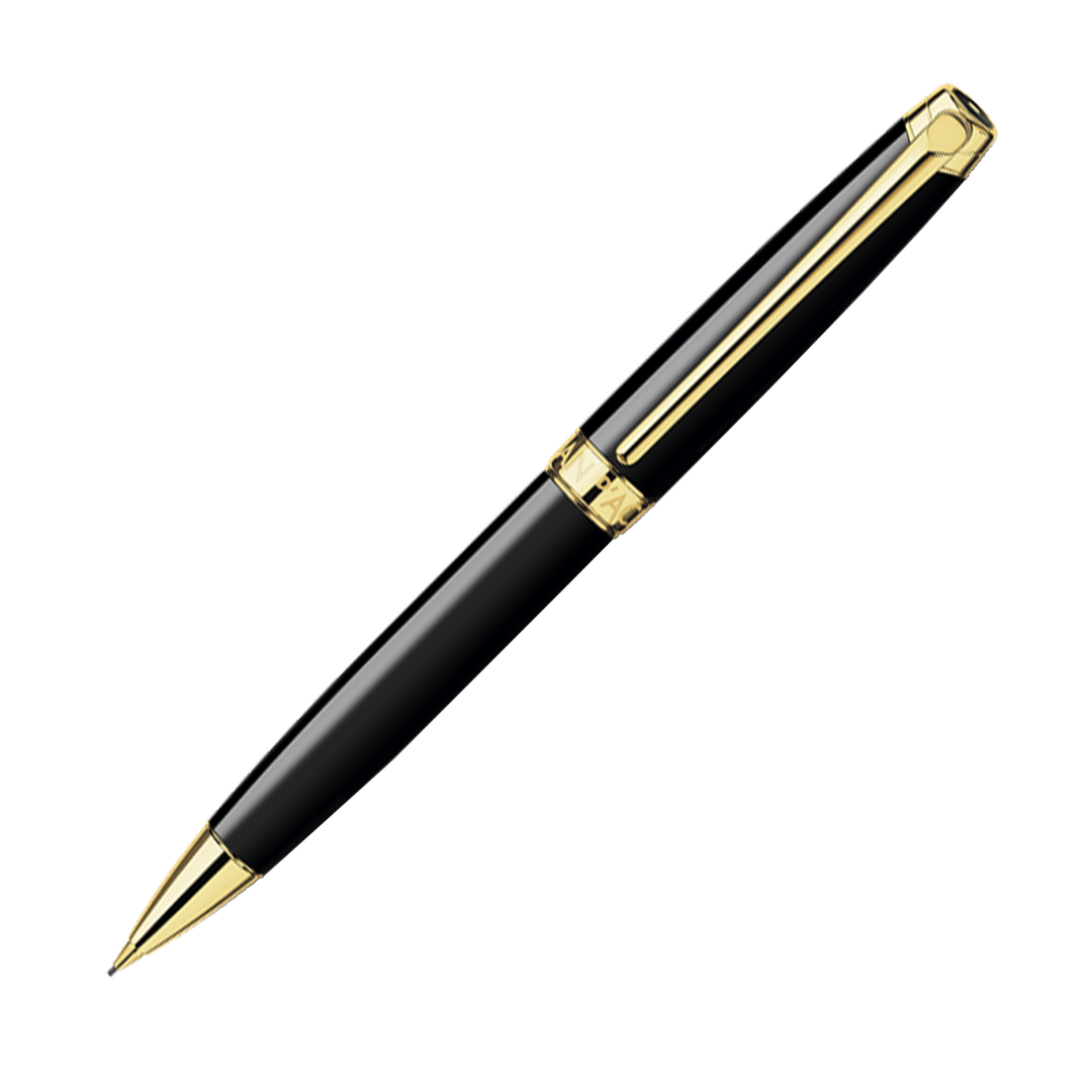 Caran d'Ache Leman Ebony Black & Gold Mechanical Pencil (0.7mm)