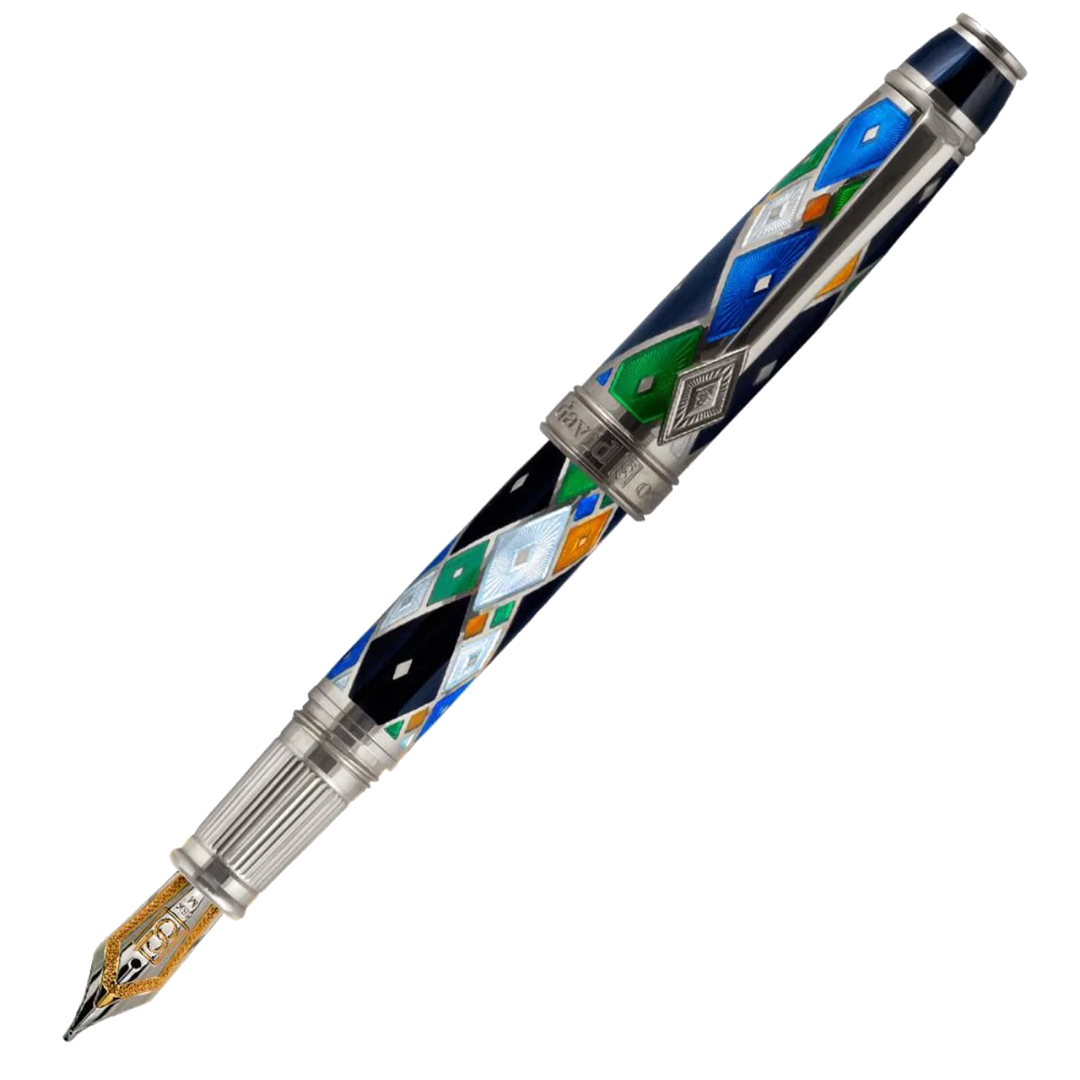 David Oscarson Harlequin Black Pen