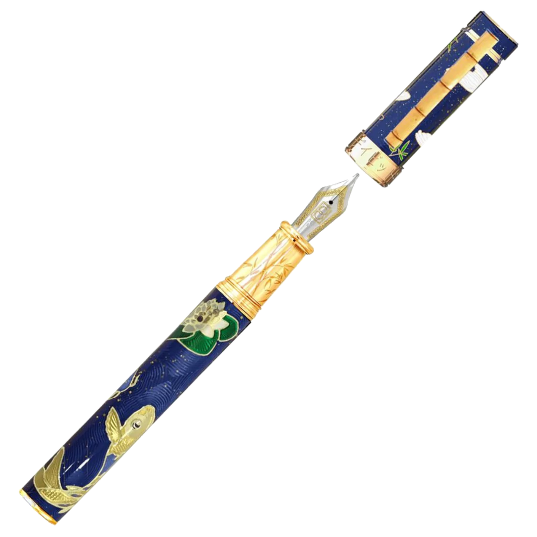 David Oscarson Koi Collection Sapphire Pen