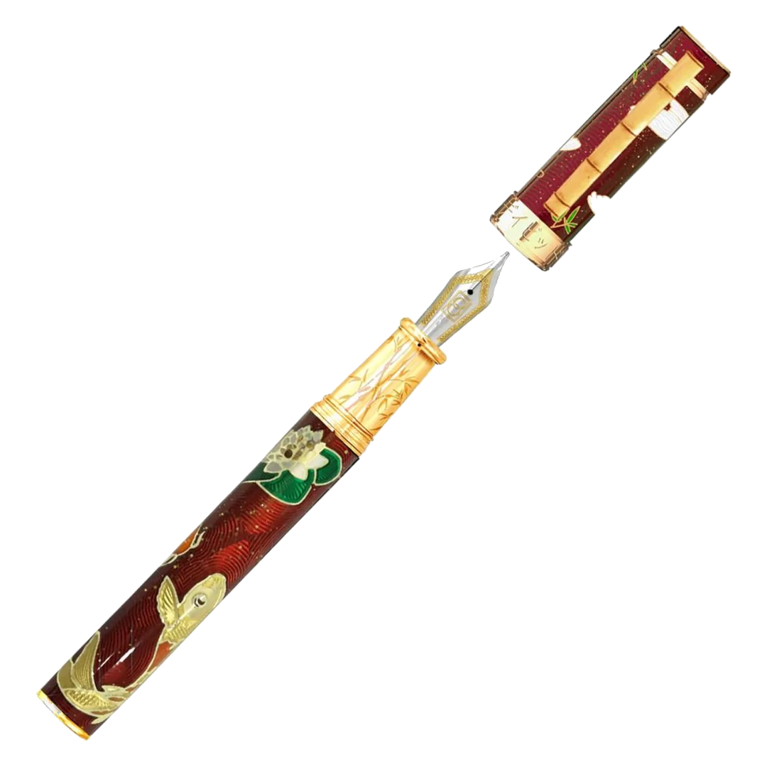 David Oscarson Koi Collection Ruby Red Pen