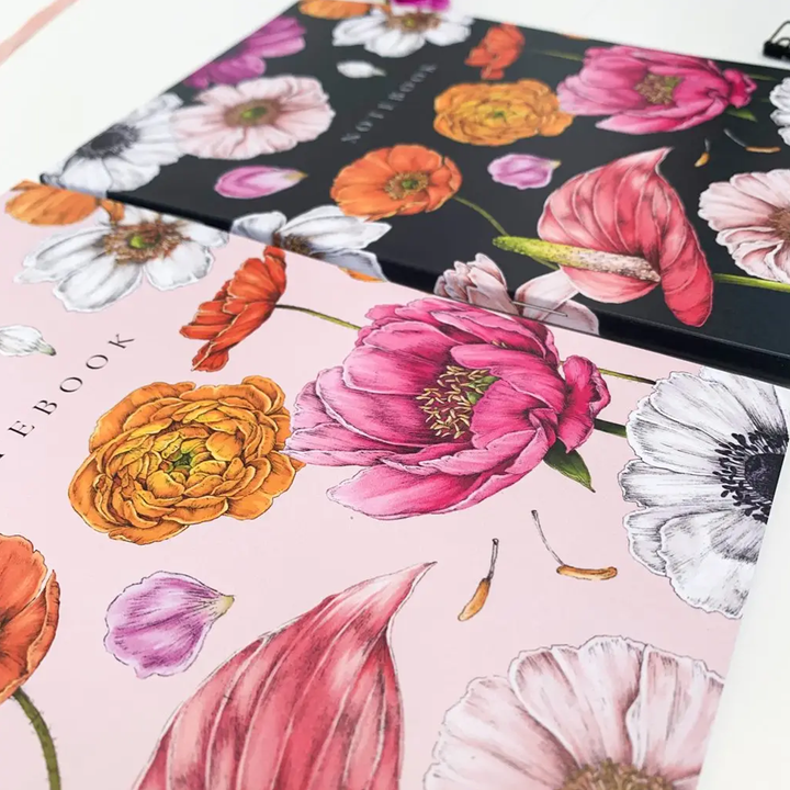 Catherine Lewis Design - Floral Brights A5 Notebooks
