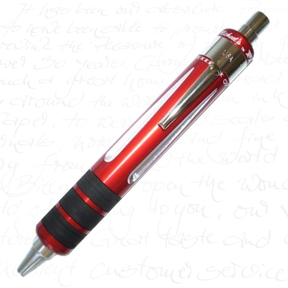 Michael's Fat Boy Pens: Comet Red Fountain Pen Broad