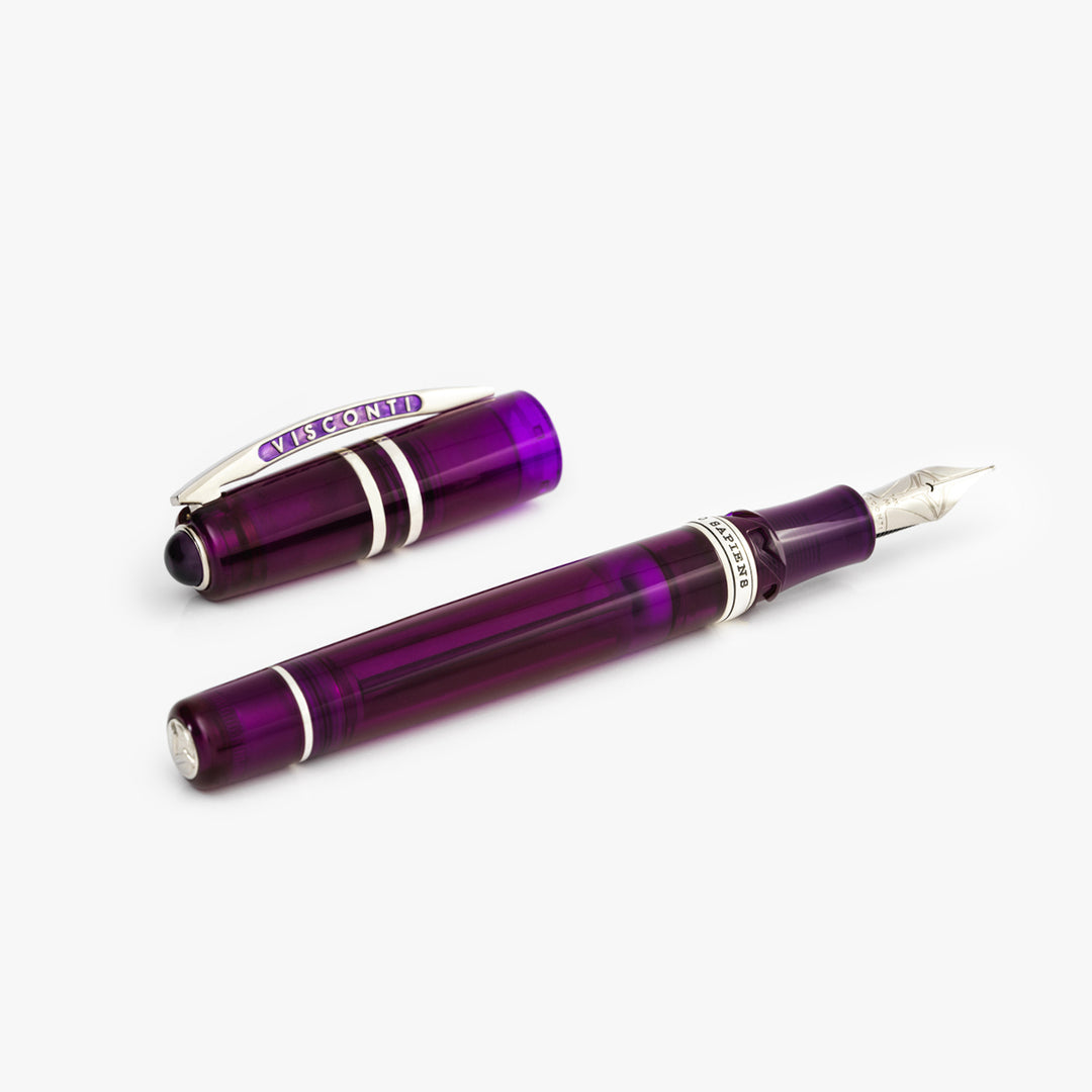 Visconti Homo Sapiens Demo Stones Amethyst -  Fountain Pen