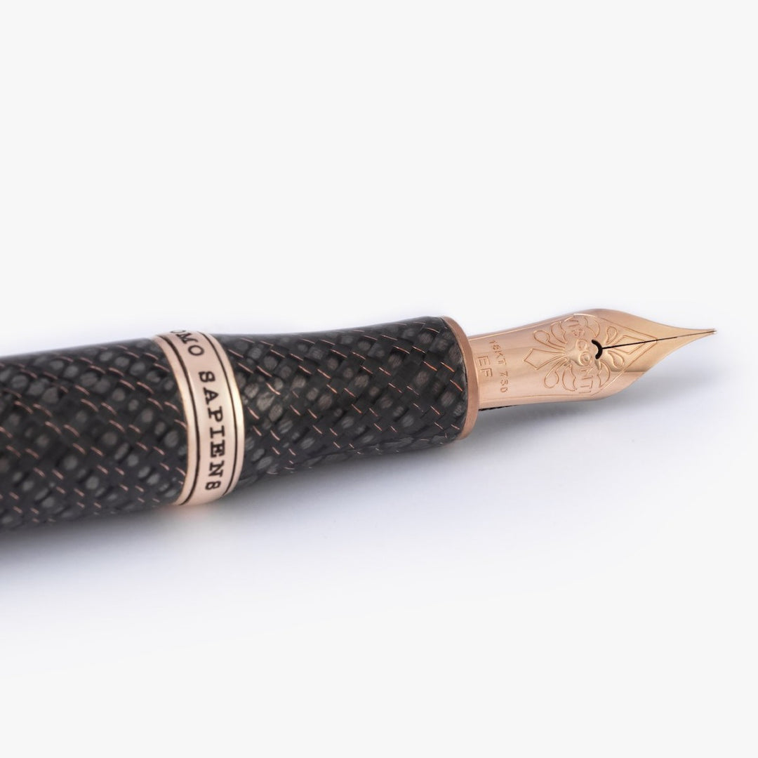 Visconti Homo Sapiens Ember Fountain Pen