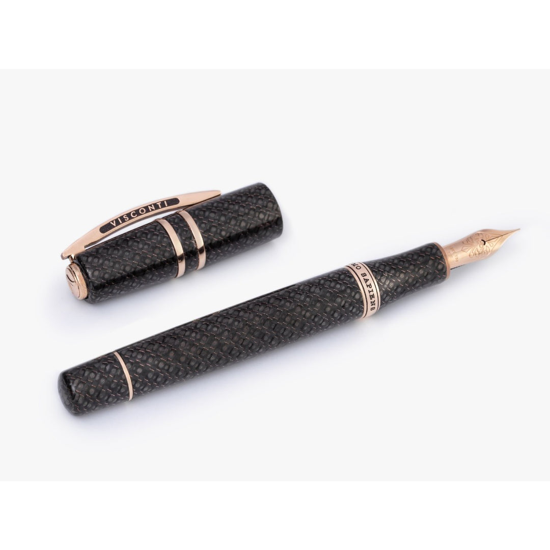Visconti Homo Sapiens Ember Fountain Pen