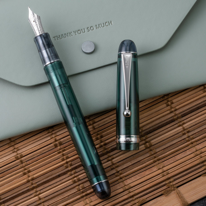 Pilot Custom 74 Fountain Pen - Forest Green