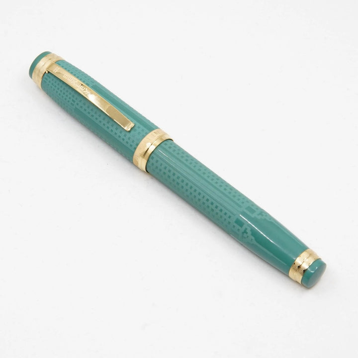 Bexley New Yorker Empire State Building Chased - Green Ebonite