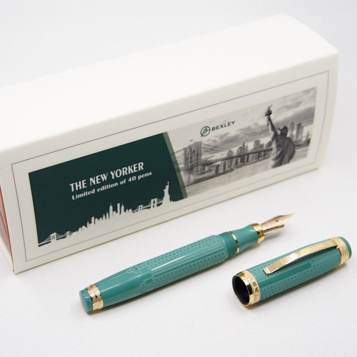 Bexley New Yorker Empire State Building Chased - Green Ebonite