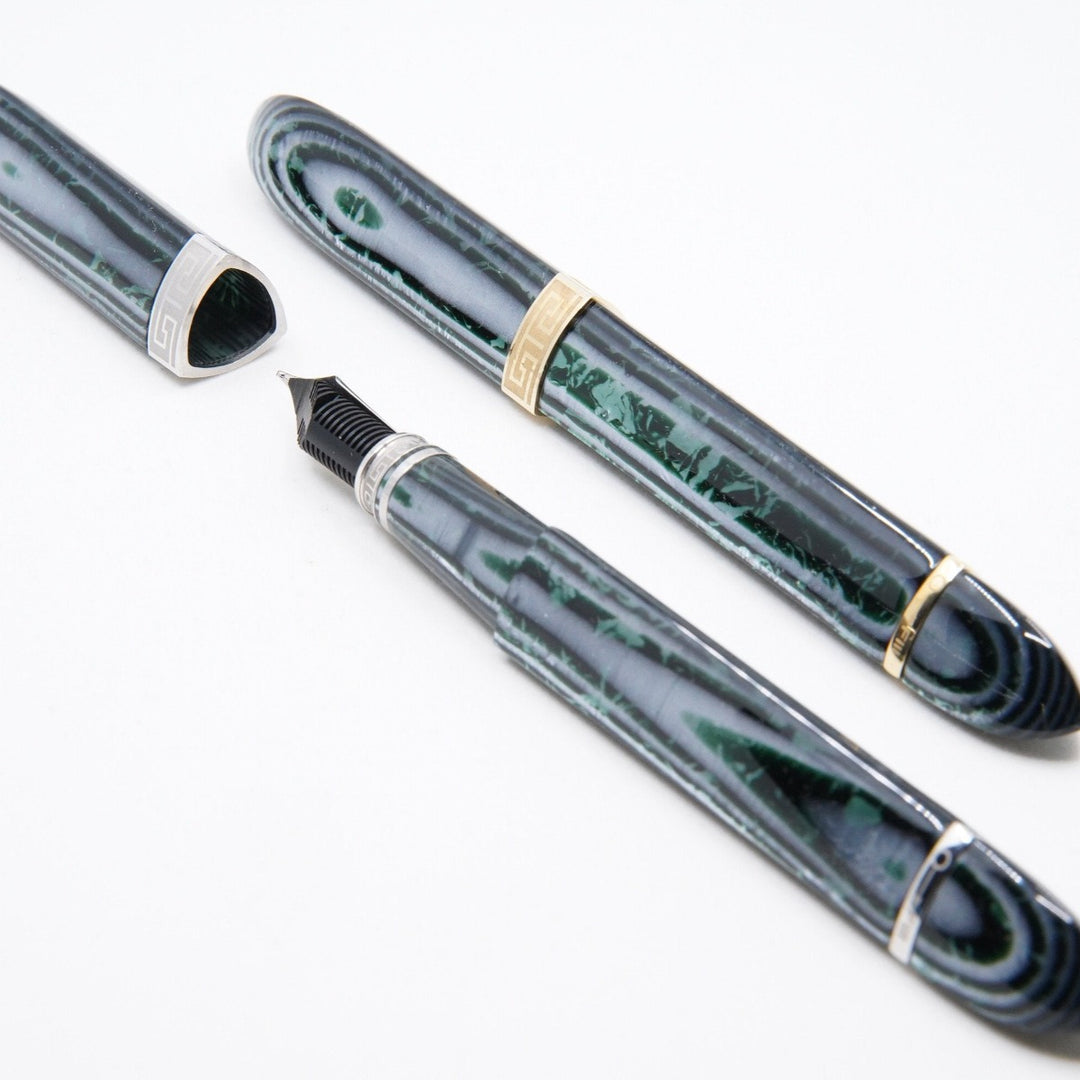 Armando Simoni Club Triangolo Arco Verde Rhodium Trim