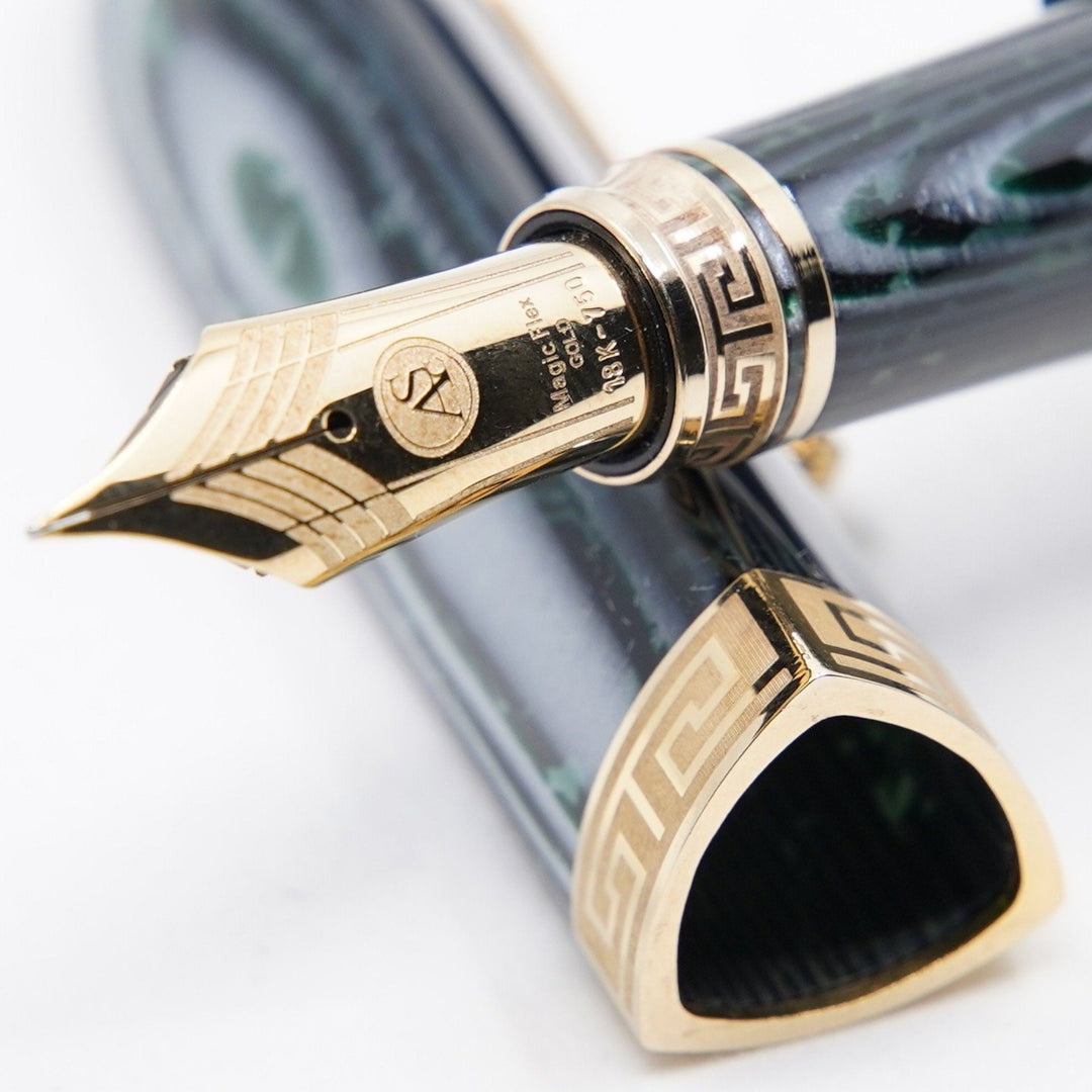 Armando Simoni Club Triangolo Arco Verde Gold Trim