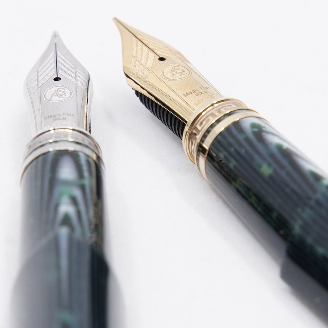 Armando Simoni Club Triangolo Arco Verde Rhodium Trim