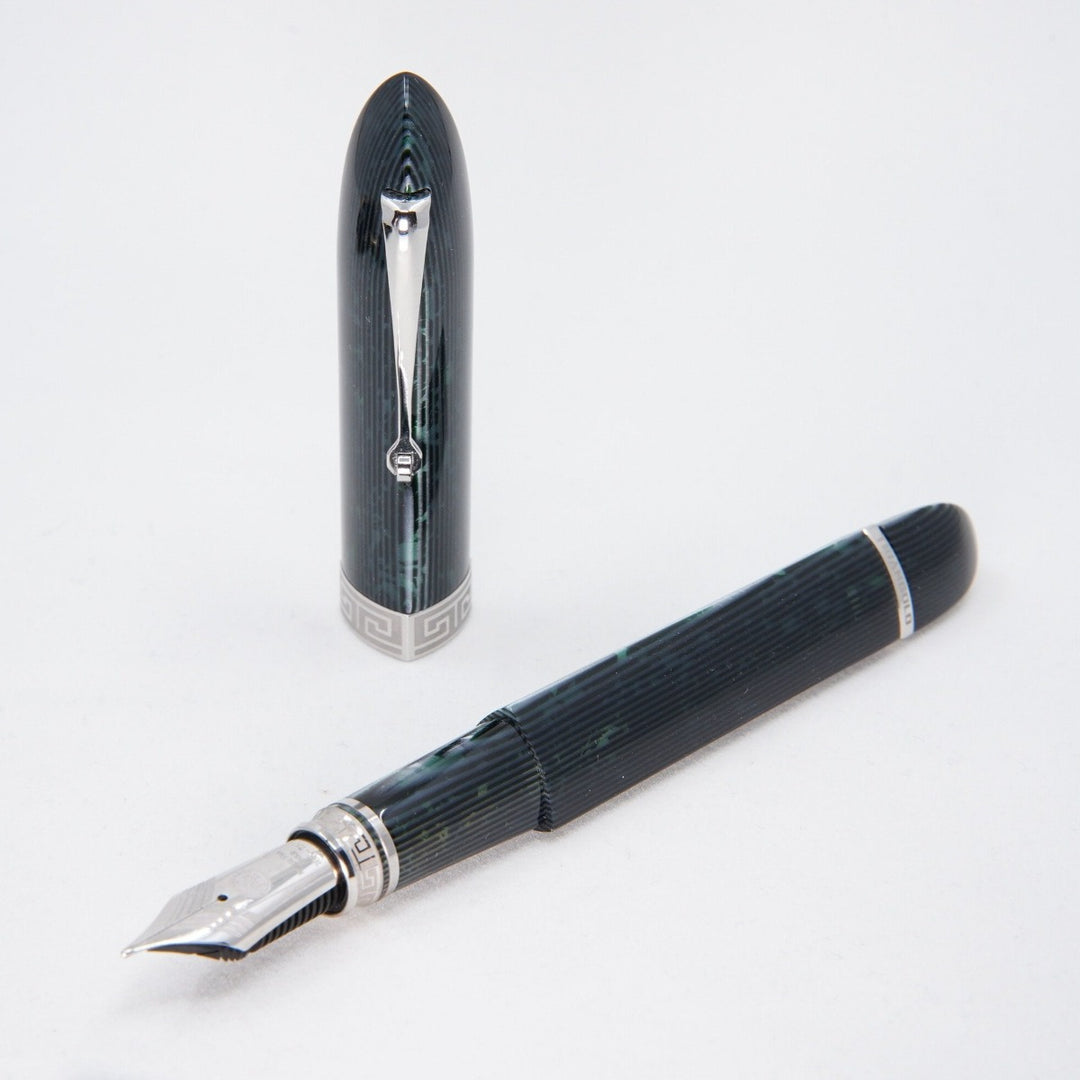 Armando Simoni Club Triangolo Arco Verde Rhodium Trim