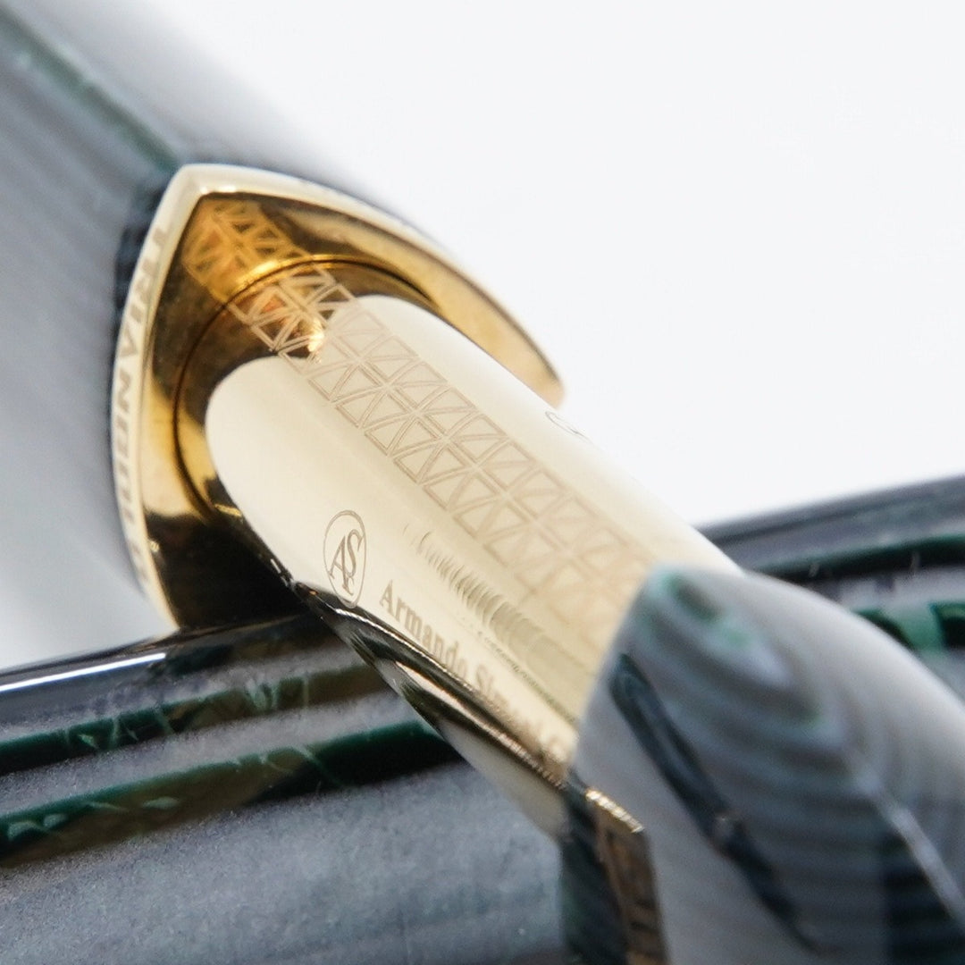 Armando Simoni Club Triangolo Arco Verde Gold Trim