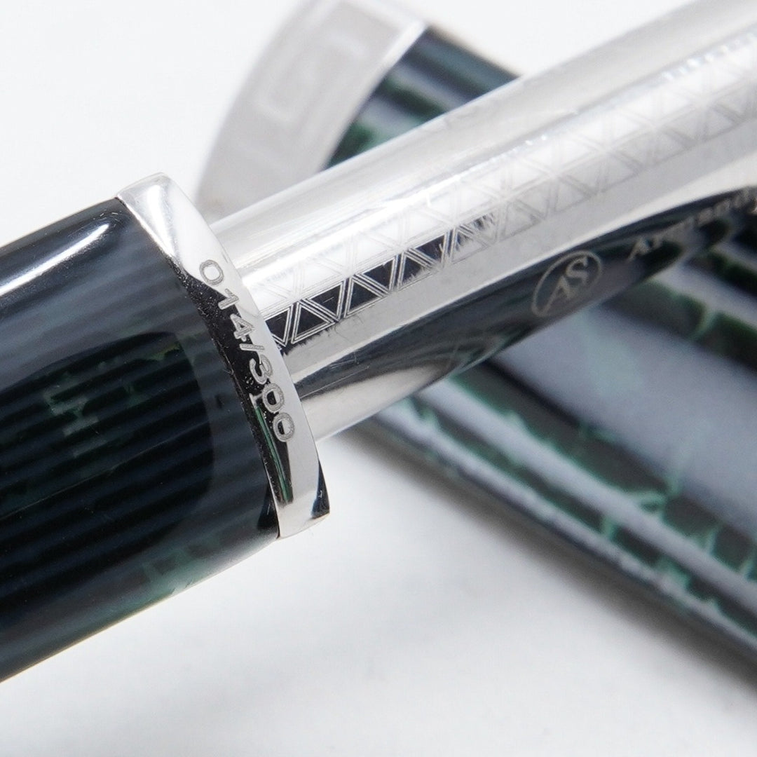 Armando Simoni Club Triangolo Arco Verde Rhodium Trim