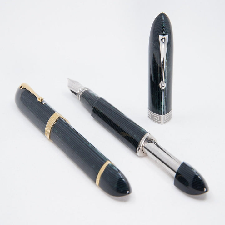 Armando Simoni Club Triangolo Arco Verde Rhodium Trim