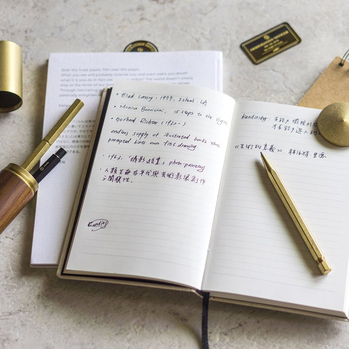 yStudio Spring Ballpoint Pen