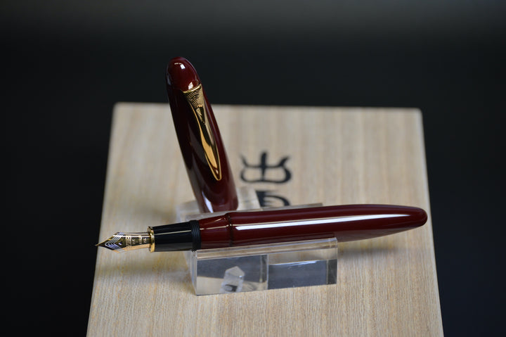 Platinum Izumo Urushi Fountain Pen - Carmel Sunset