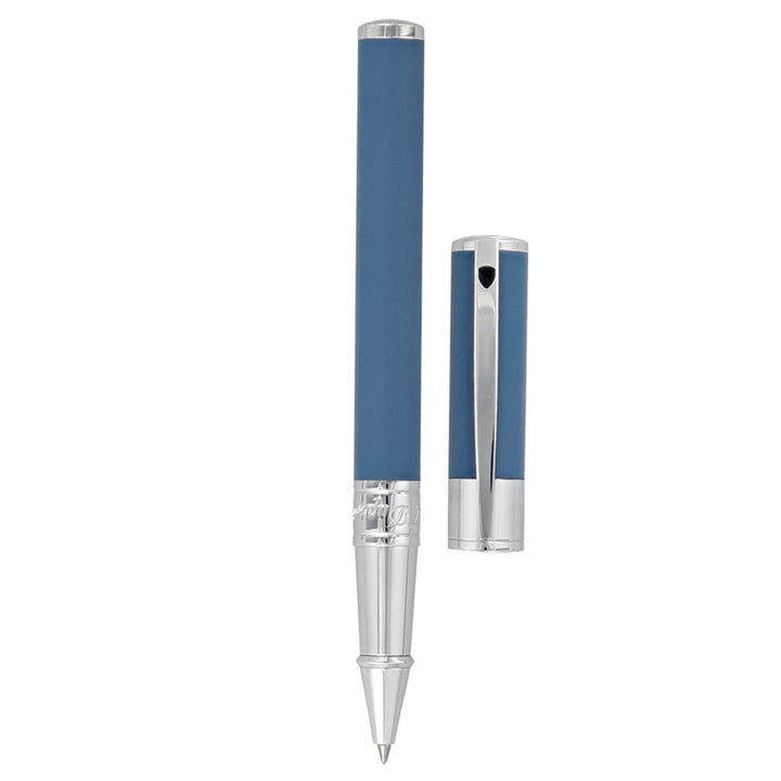 S.T. Dupont D-Initial Rollerball Pen - Shark Blue