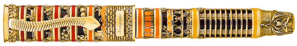 Montegrappa Dante Alighieri: Inferno Gold Rollerball Pen
