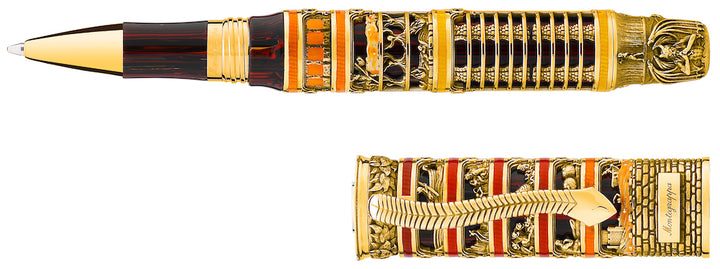 Montegrappa Dante Alighieri: Inferno Gold Rollerball Pen