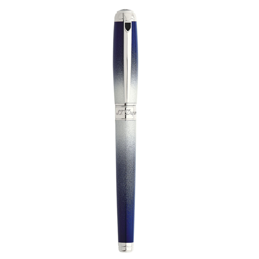 S.T. Dupont Line D Starburst Rollerball - Blue