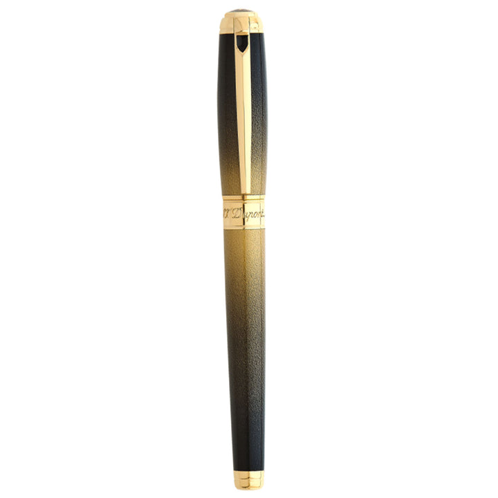 S.T. Dupont Line D Sunburst Rollerball - Black