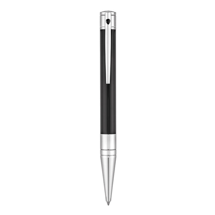 S.T. Dupont D-Initial Ballpoint Pen - Black & Chrome