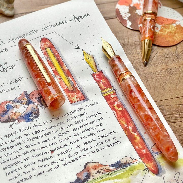 Esterbrook Estie Petrified Forest - Rollerball