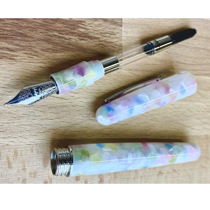 Montegrappa Elmo Fountain Pen - Graffiti Marshmallow Limited Edition
