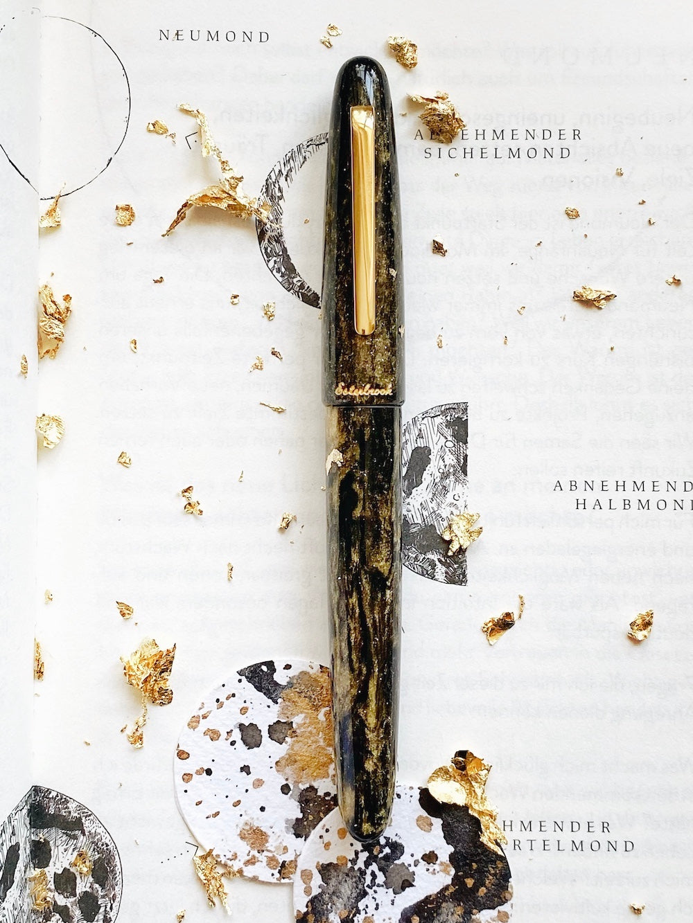 Esterbrook Estie Rollerball - Gold Rush Prospector Black