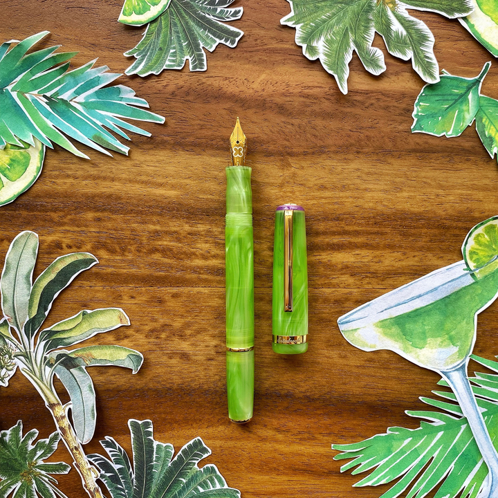 Esterbrook JR Paradise Pocket Fountain Pen - Key Lime