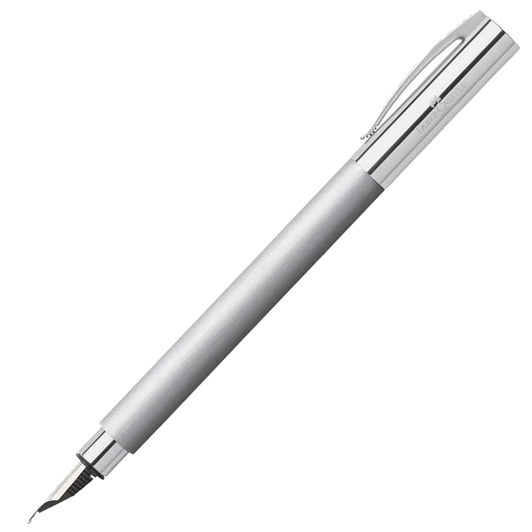 Faber-Castell Ambition Stainless Steel Fountain Pen