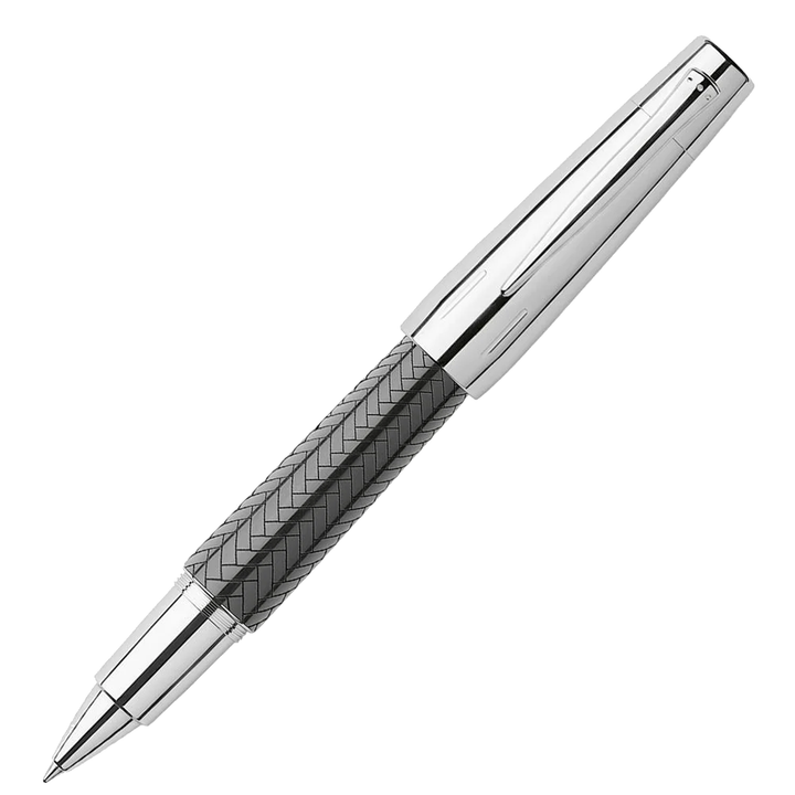 Faber-Castell E-Motion Precious Resin II - Parquet Black Rollerball Pen