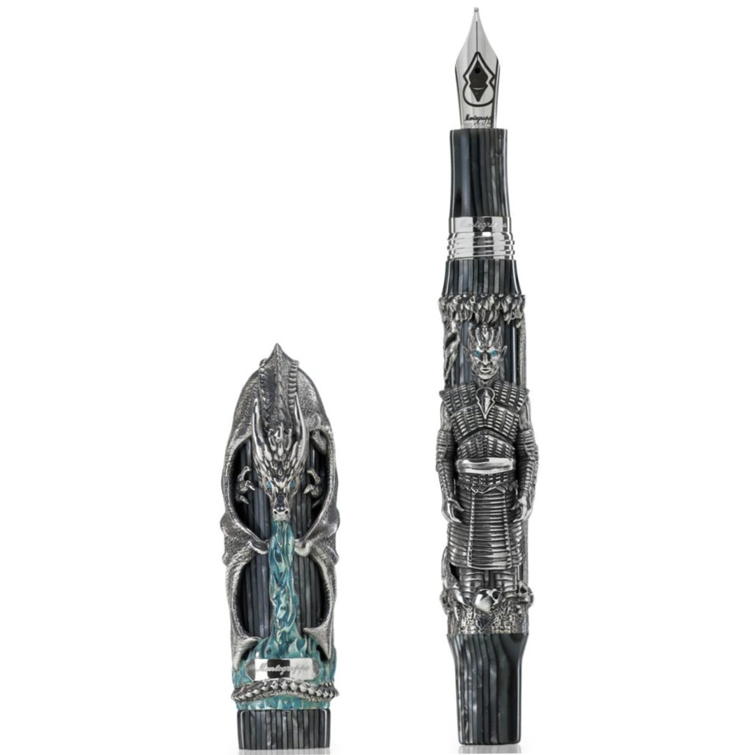 Montegrappa Game of Thrones: Winter Is Here Limited Edition Fountain Pen - Silver