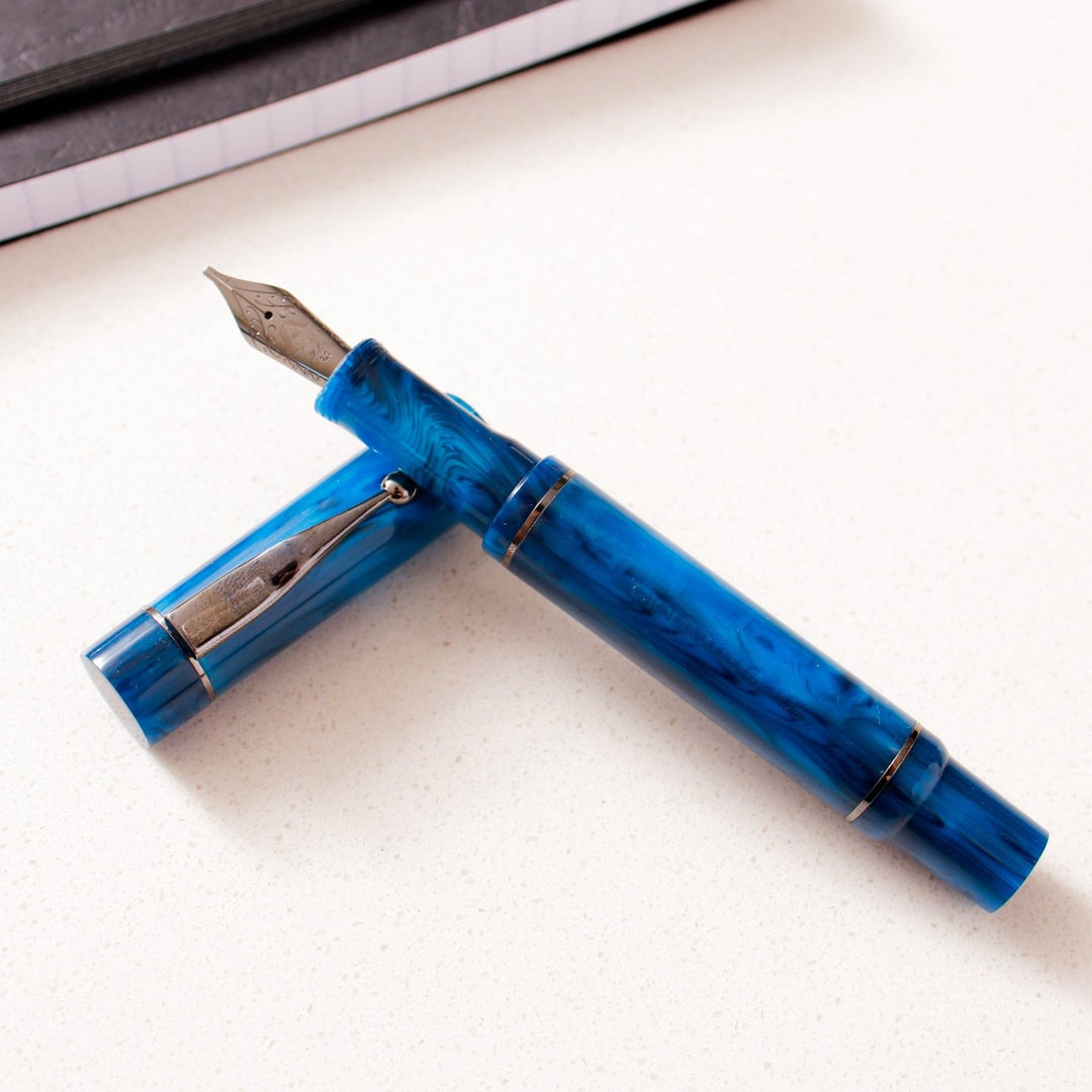Gioia Alleria Grotta Azzurra Fountain Pen - Ocean Blue
