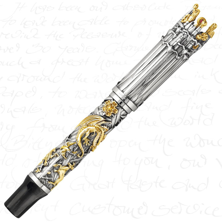 Montegrappa Games Of Thrones Rollerball Pen LE -  Silver