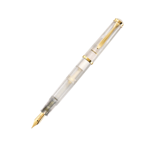 Pelikan M200 Classic Fountain Pen Set with 2021 Ink of the Year - Golden Beryl