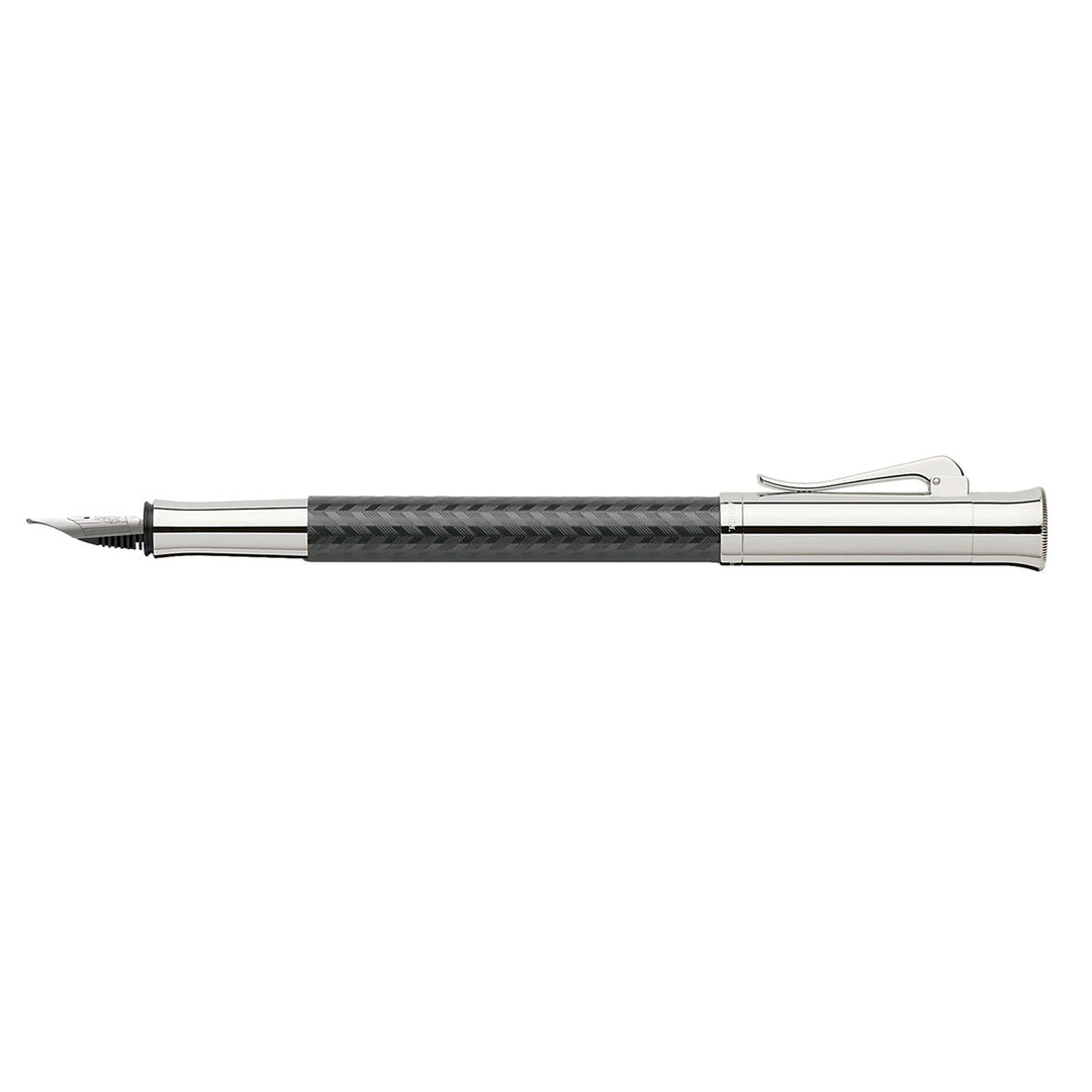 Graf von Faber-Castell Guilloche Black Chevron Fountain Pen