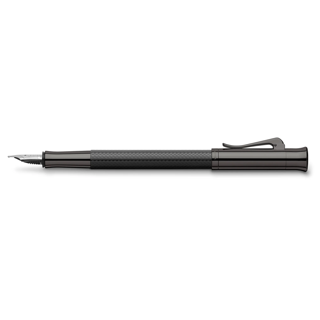 Graf von Faber-Castell Guilloche Black Edition Fountain Pen