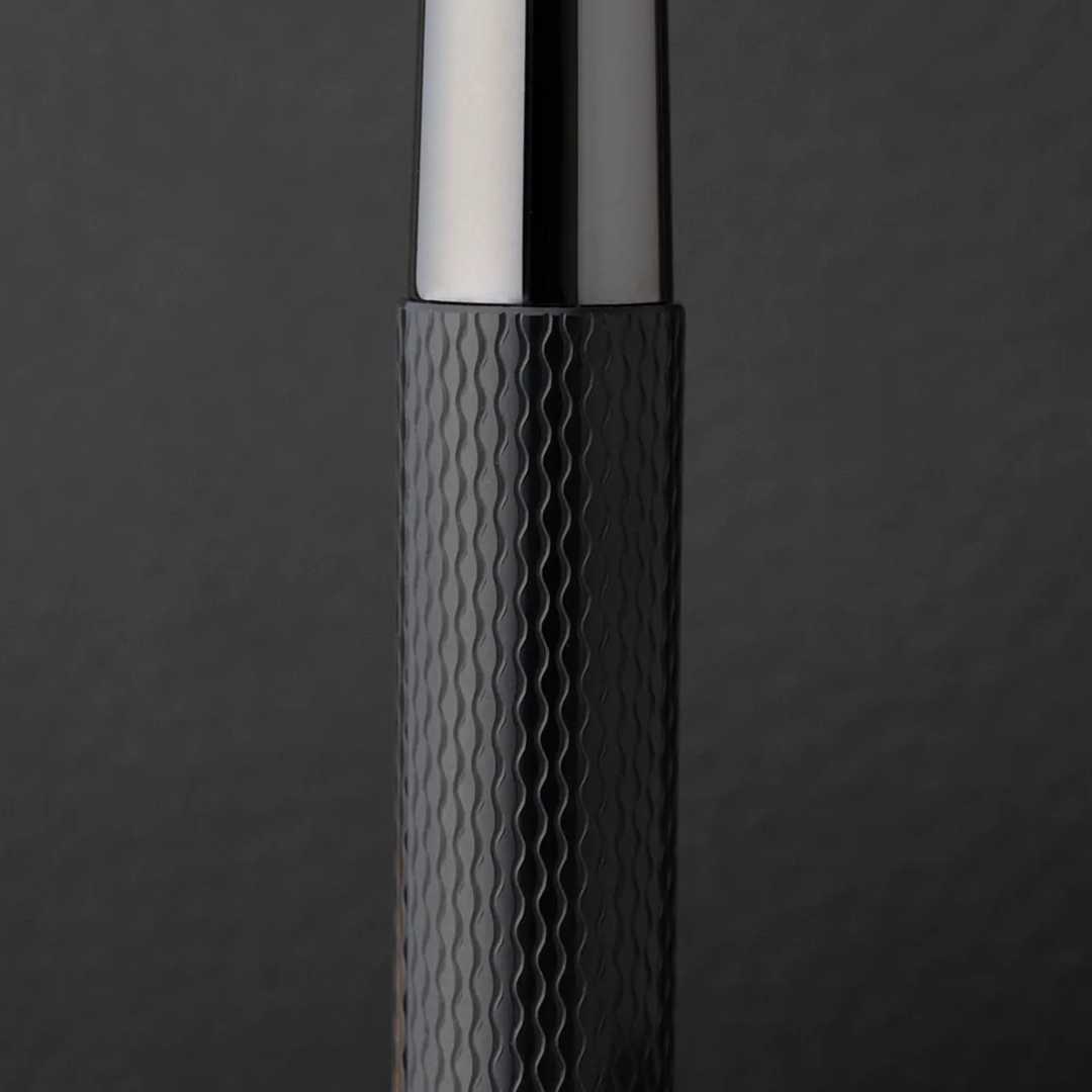 Graf von Faber-Castell Guilloche Black Edition Rollerball