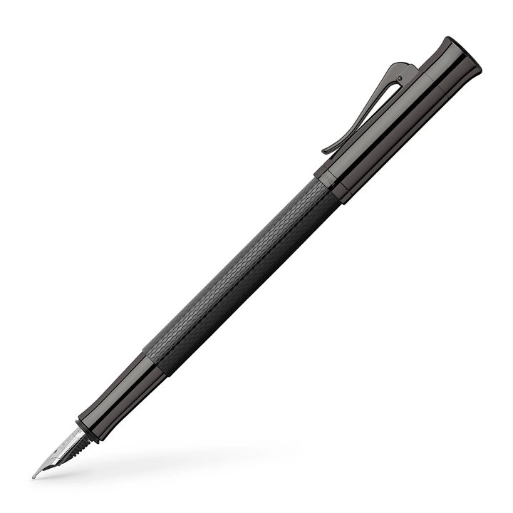 Graf von Faber-Castell Guilloche Black Edition Fountain Pen
