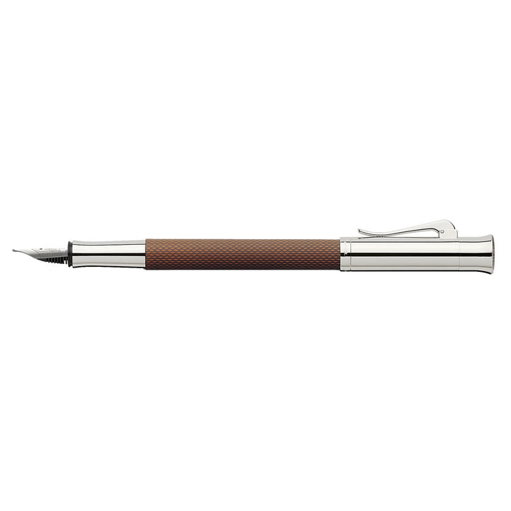 Graf von Faber-Castell Guilloche Cognac Fountain Pen