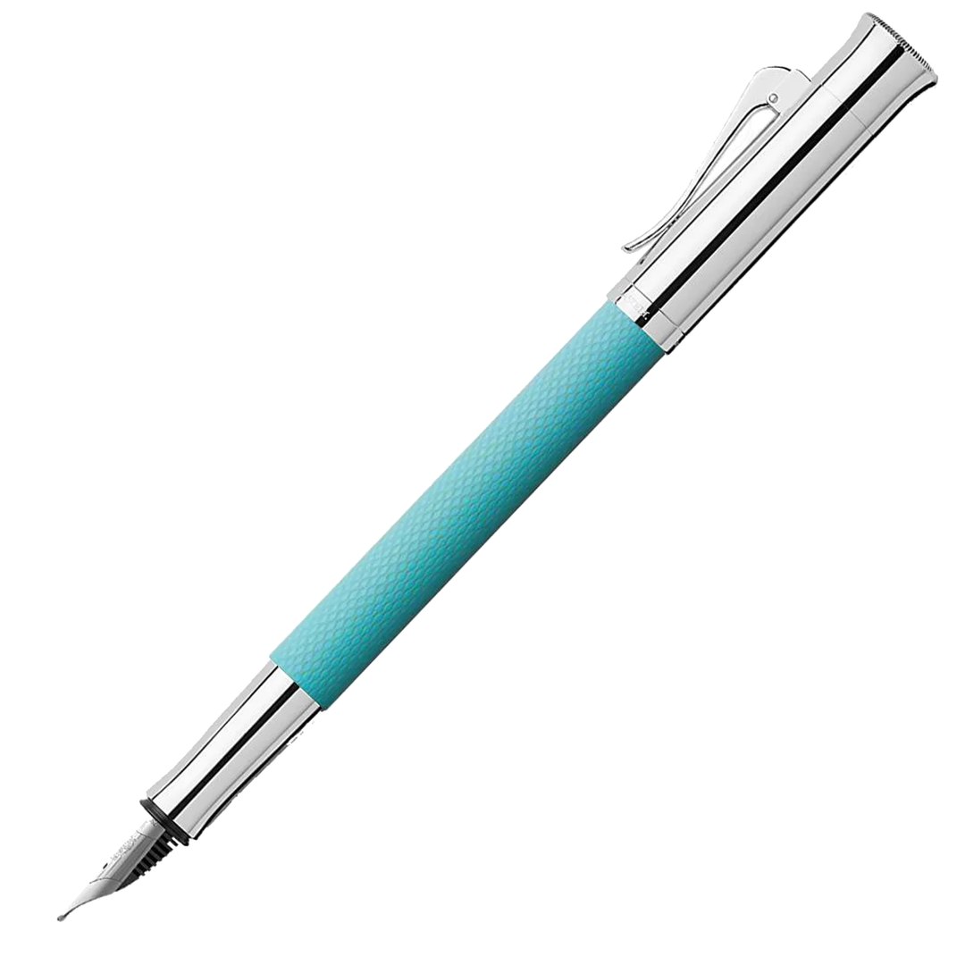 Graf von Faber-Castell Guilloche Turquoise Fountain Pen