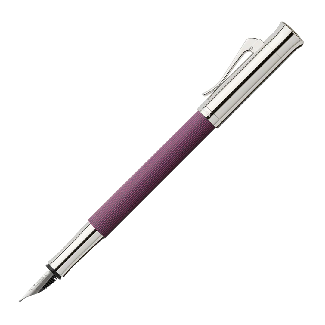 Graf von Faber-Castell Guilloche Violet Blue Fountain Pen