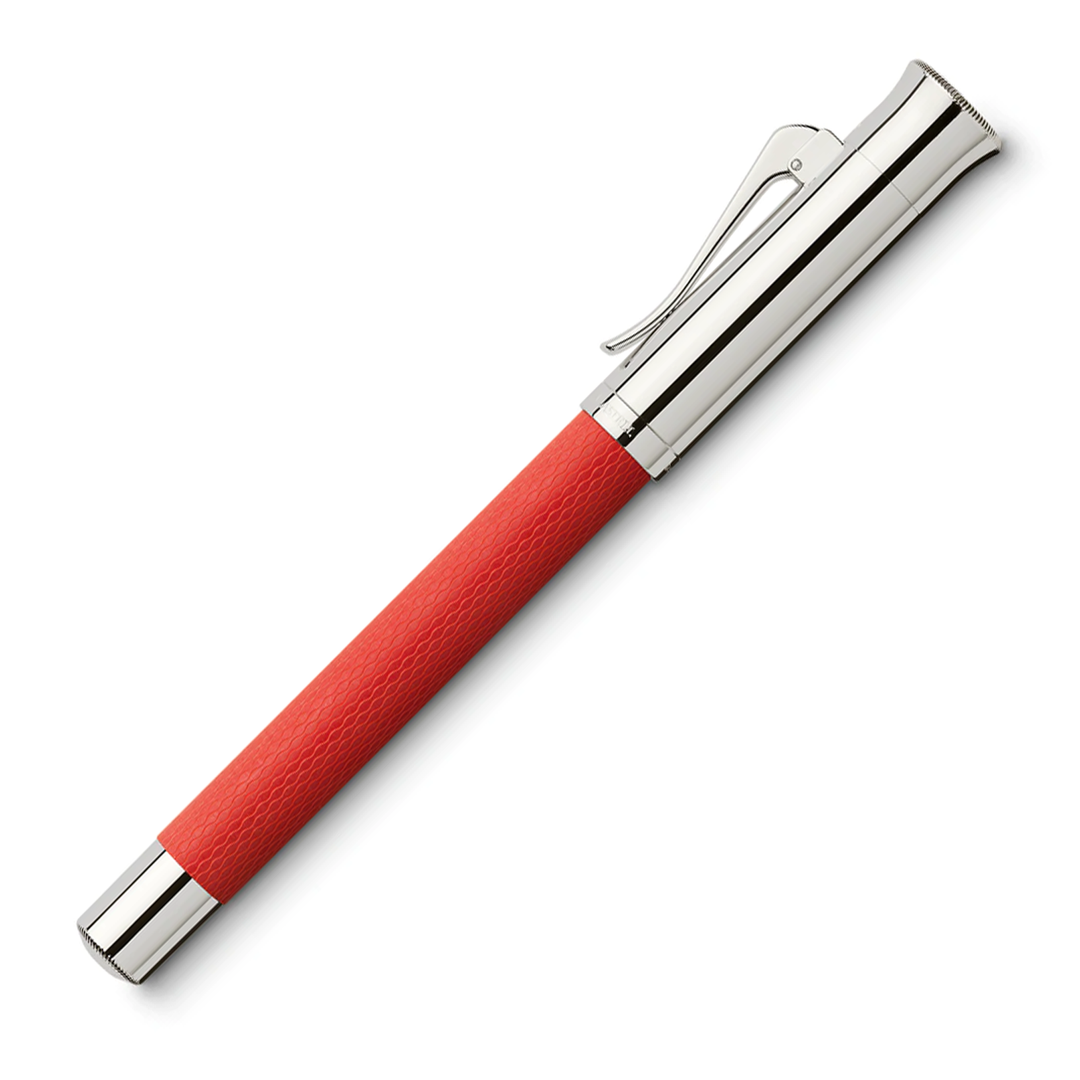 Graf von Faber-Castell Guilloche India Red Fountain Pen